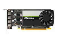 NVIDIA T1000 - Grafikkort - 8 GB GDDR6 - PCIe 3.0 x16 lav profil - 4 x Mini DisplayPort VCNT1000-8GB-SB