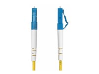 StarTech.com 1m (3.3ft) LC to SC (UPC) OS2 Single Mode Simplex Fiber Optic Cable, 9/125µm, Laser Optimized, 40G/100G, Bend Insensitive, Low Insertion Loss - LSZH Fiber Patch Cord (SPSMLCSC-OS2-1M) - Koblingskabel - LC/UPC-enkeltmodus (hann) til SC/UPC-enkeltmodus (hann) - 1 m - 2 mm - fiberoptisk - simpleks - 9 / 125 micron - OS1/OS2 - halogenfri, toretnings, passiv - gul SPSMLCSC-OS2-1M