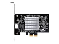 StarTech.com 1-Port 10Gbps PCIe Network Adapter Card, Network Card for PC/Server, Low Profile PCIe Ethernet Card w/Jumbo Frame Support, NIC/LAN Interface Card - Marvell AQC113CS Chipset, PXE Boot (ST10GSPEXNB2) - Nettverksadapter - PCIe 3.0 x2 - 10 Gigabit Ethernet x 1 - svart ST10GSPEXNB2