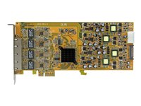 StarTech.com 4 Port Gigabit PoE (Power over Ethernet) Card - PCIe Network Card - PoE / PoE+ Up to 25W Per Port - PCIe NIC - Gigabit Ethernet Card (ST4000PEXPSE) - Nettverksadapter - PCIe x4 - Gigabit Ethernet x 4 ST4000PEXPSE