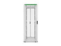 APC NetShelter SX Gen 2 - Rack skap - 1991 H x 750W x 1200D mm, med sider - står på gulv - hvit - 42U - 19" - TAA-samsvar AR3350W2