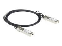 StarTech.com Dell EMC DAC-SFP-10G-3M Compatible 3m 10G SFP+ to SFP+ Direct Attach Cable Twinax, 10GbE SFP+ Copper DAC 10 Gbps Low Power Passive Mini GBIC/Transceiver Module DAC, SFP Plus - Lifetime Warranty (DACSFP10G3M) - Direkte 10GBase-koblingskabel - SFP+ (P) låst til SFP+ (P) låst - 3 m - toakset - passiv DACSFP10G3M