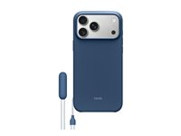 Beats - Baksidedeksel for mobiltelefon - med stativ - MagSafe-samsvar - polykarbonat - bedrock blue - for iPhone 17 Pro Max MGTR4LL/A