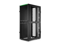 APC NetShelter SX Gen 2 - Rack skap - 1991 H x 750W x 1070D mm, med sider - står på gulv - svart - 42U - 19" - TAA-samsvar - for P/N: SRTL2K2RM1UWC, SRTL3KRM1UIC AR3150B2