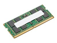 Lenovo - DDR5 - modul - 32 GB - SO DIMM 262-pin - 6400 MT/s - klokket - grønn - for P/N: 21QT0014PG 4X71S86132