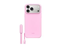 Beats - Baksidedeksel for mobiltelefon - med stativ - MagSafe-samsvar - polykarbonat - pebble pink - for iPhone 17 Pro Max MGYA4LL/A