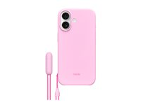 Beats - Baksidedeksel for mobiltelefon - med stativ - MagSafe-samsvar - polykarbonat - pebble pink - for iPhone 17 MGY64LL/A
