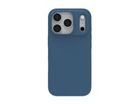 ZAGG Manhattan Snap - Baksidedeksel for mobiltelefon - MagSafe-samsvar - silikon - hav avgrunn - for Apple iPhone 17 Pro 702319614