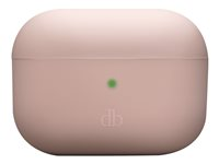 dbramante1928 Costa Rica - Eske for trådløse øreplugger - resirkulert plast, silikon - rosa sand - for Apple AirPods Pro (2. generasjon) CRAPPISA1723