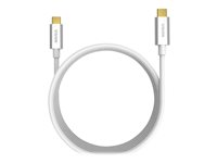 Vision - USB-kabel - USB-C (hann) til USB-C (hann) - USB 3.1 Gen 1 - 3 A - 4 m - hvit TC 4MUSBC