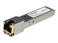 StarTech.com Cisco SFP-GE-T Compatible SFP Module, 1000BASE-T, SFP to RJ45 Cat6/Cat5e, 10/100/1000 Mbps, RJ-45 (Copper) 100m, Cisco IE3400, IE3300, IE3200, 1000MbE Mini GBIC Transceiver - Lifetime Warranty (SFPC1110) - SFP (mini-GBIC) transceivermodul - 1GbE - 1000Base-TX - RJ-45 - opp til 100 m - for P/N: MCM1110SFP SFPC1110