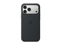 Apple - Baksidedeksel for mobiltelefon - MagSafe-samsvar - silikon - svart - for iPhone 17 Pro Max MGFR4ZM/A