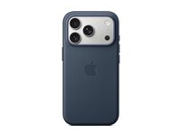 Apple - Baksidedeksel for mobiltelefon - MagSafe-samsvar - TechWoven - blå - for iPhone 17 Pro MGF44ZM/A