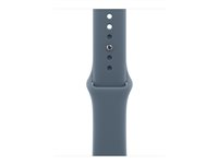 Apple - Bånd for smart armbåndsur - 40mm - M/L-størrelse - anchor blue - for Watch Hermès Series 7, Hermès Series 9, SE 3, Series 10, Series 11, Series 8, Series 9 MFFW4ZM/A