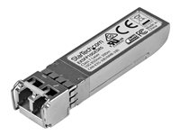 StarTech.com Juniper EX-SFP-10GE-SR Compatible SFP+ Module, 10GBASE-SR, 10GbE Multimode Fiber MMF Optic Transceiver, 10GE Gigabit Ethernet SFP+, LC Connector, 300m, 850nm, DDM, Mini GBIC - Lifetime Warranty (EXSFP10GESRS) - SFP+ transceivermodul (tilsvarer: Juniper EX-SFP-10GE-SR) - 10GbE - 10GBase-SR - LC multimodus - opp til 300 m - 850 nm EXSFP10GESRS