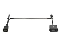 StarTech.com 5-Pack Security Cable Tethers for Adapters & Dongles, Universal Cable Adapter Tether, Tether Cables, Adjustable Length Anti-Theft Cable Tether Lock Kit, Steel Cable Tether - Dongle Cable Tether (CONNLOCKPK5) - Sikkerhetskabel - sølv - 30 cm - TAA-samsvar (en pakke 5) CONNLOCKPK5