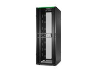 APC NetShelter SX Gen 2 - Rack skap - 2258 H x 800W x 1070D mm, med sider - står på gulv - svart - 48U - 19" - TAA-samsvar - for P/N: SRTL2K2RM1UWC, SRTL3KRM1UIC AR3187B2