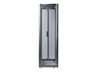 APC NetShelter SX Deep Enclosure with Sides - Rack skap - svart - 42U - 19" - for P/N: SRTL2K2RM1UWC, SRTL3KRM1UIC AR3300X717