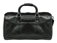 dbramante1928 Aalborg Weekender - Pose - helnarvet lær - svart WKAAGTBL1021