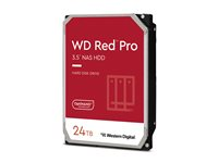 WD Red Pro WD241KFGX - Harddisk - Enterprise - 24 TB - intern - 3.5" - SATA 6Gb/s - 7200 rpm - buffer: 512 MB WD241KFGX