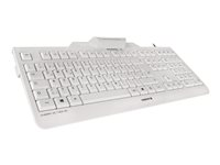 CHERRY KC 1000 SC - Tastatur - USB - Pan Nordic - tastsvitsj: CHERRY LPK - blekgrå JK-A0100PN-0