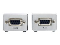 StarTech.com Serial DB9 RS232 Extender over Cat 5 - Up to 3300 ft (1000 meters) - Seriell portutvider - over CAT 5 - opp til 1 km RS232EXTC1EU