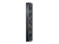 APC Cable Management - Rack-kabelføringssett - svart - for P/N: NBWL0355A, SMX2000LVNCUS, SMX2KR2UX145, SMX3000HV-BR, SMX3000LV2U-BR, SMX3KR2UNCX145 AR8615