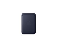 Apple - Lomme for mobiltelefon / kredittkort - MagSafe-samsvar - mikrotvill, FineWoven - marineblå MGH94ZM/A